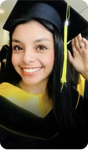 Egresada Certus - Alexandra Lazo